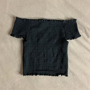 Off the shoulder shirt